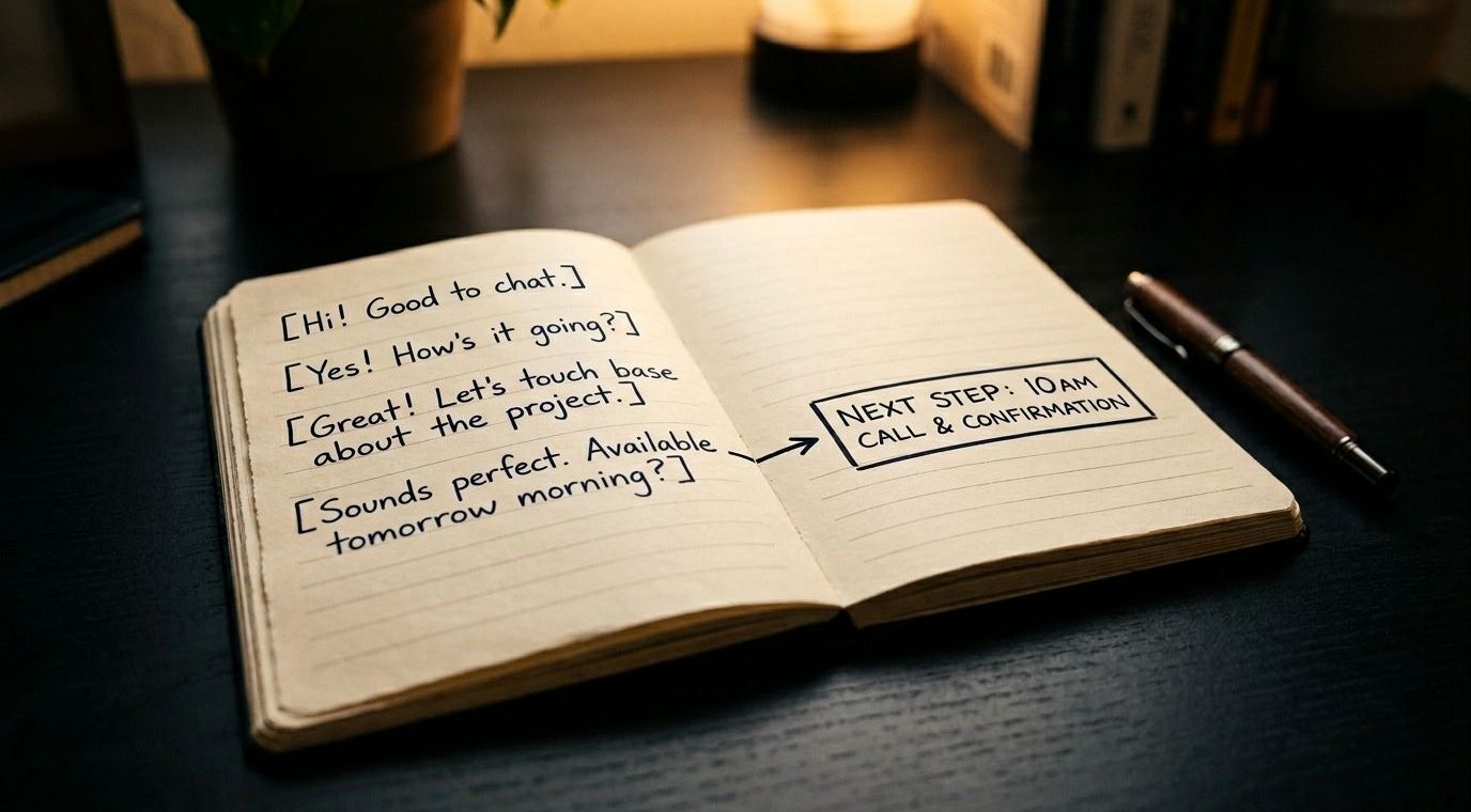 How to ask for the next step in a coaching conversation