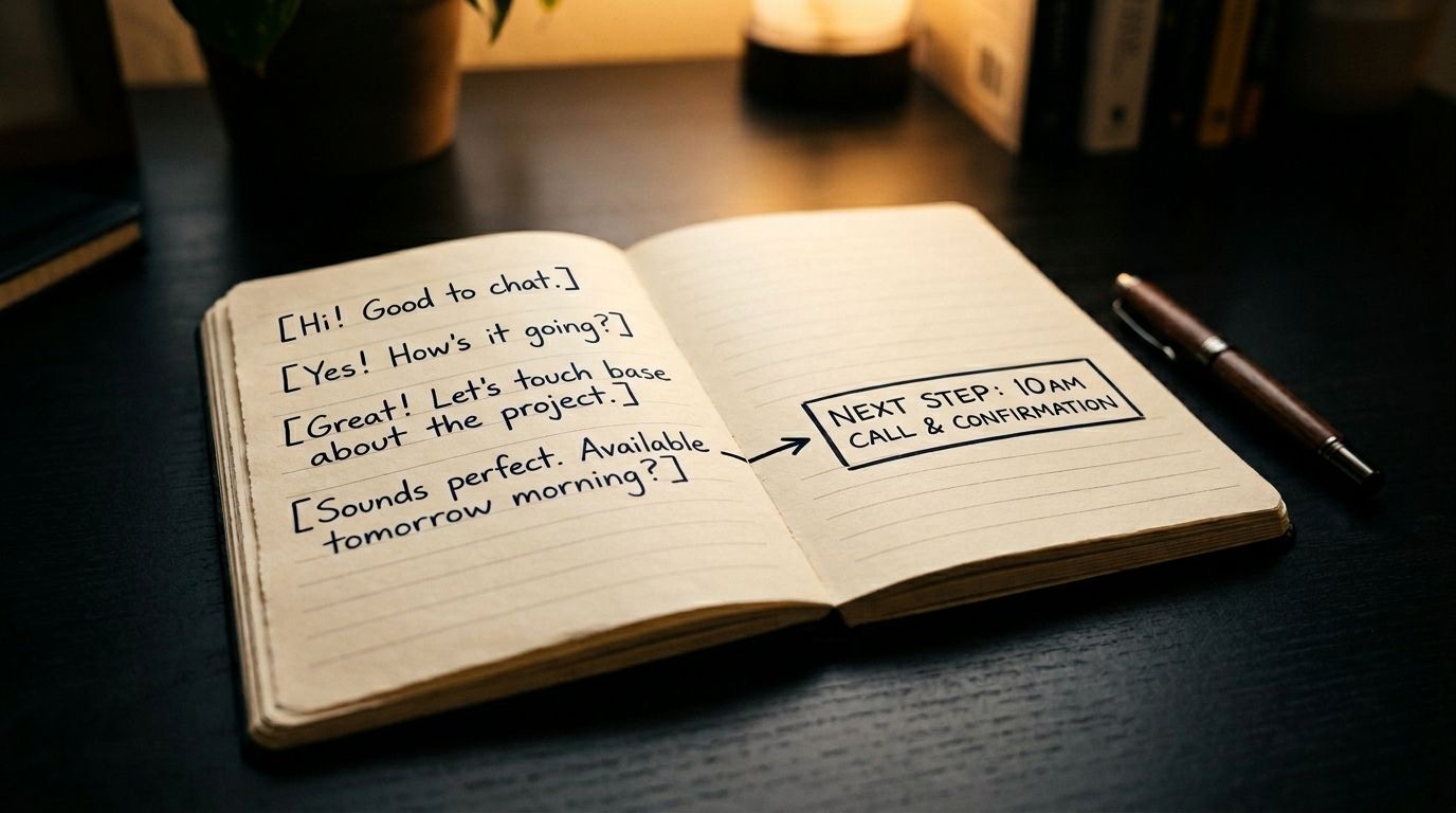 How to ask for the next step in a coaching conversation