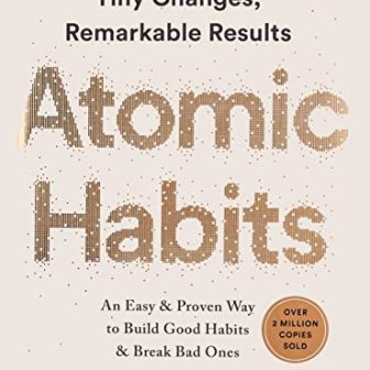 Atomic Habits book cover