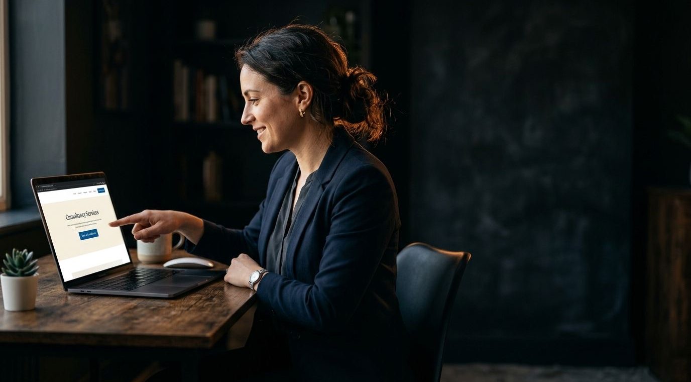 How to create a coaching booking page that builds trust