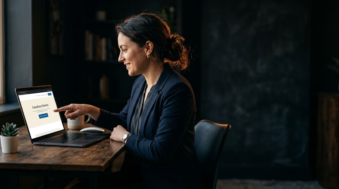 How to create a coaching booking page that builds trust