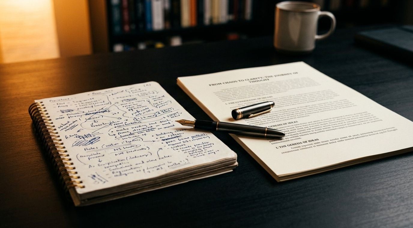 Turn Your Messy Coaching Notes Into a Polished Thought-Leadership Essay