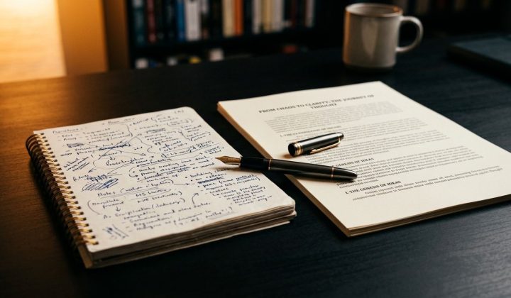 Turn Your Messy Coaching Notes Into a Polished Thought-Leadership Essay