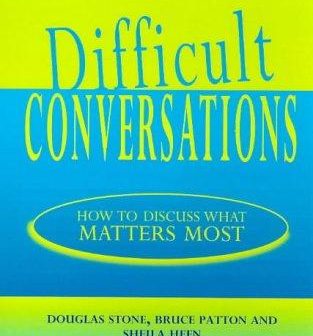 Difficult Conversations book cover