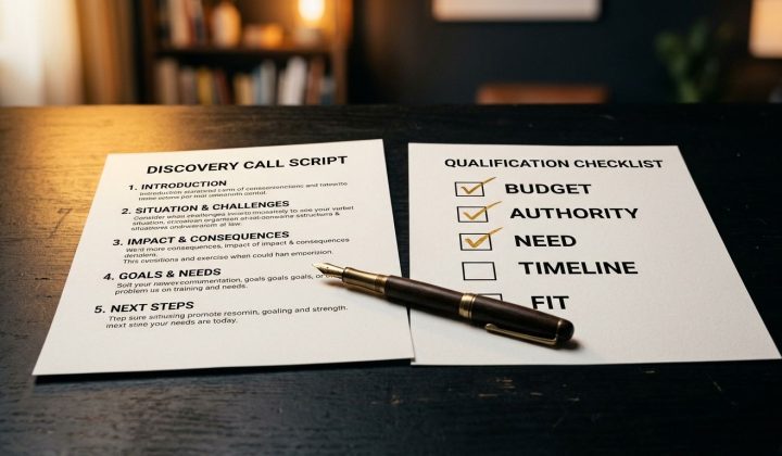 Discovery Call Script & Qualification Checklist for Coaches