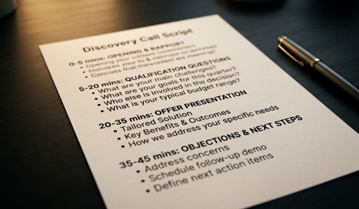 Discovery Call Script & Session Structure for Coaches