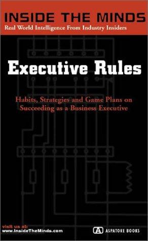 Executive Rules book cover