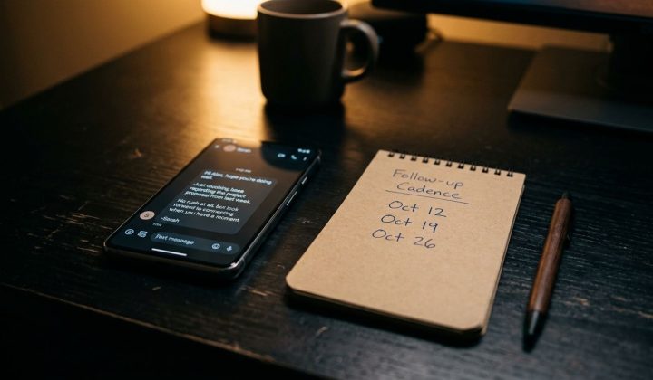 How to follow up without sounding desperate as a new coach