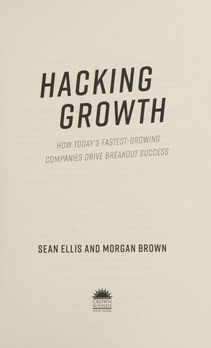 Hacking Growth book cover