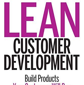 Lean Customer Development book cover