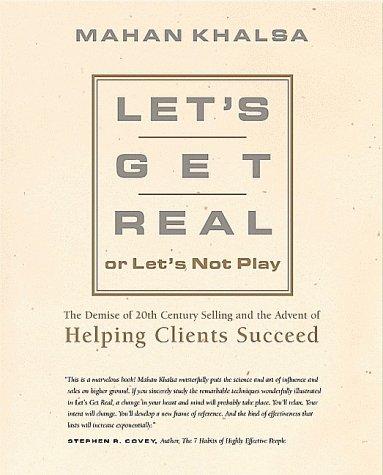 Let's Get Real or Let's Not Play book cover