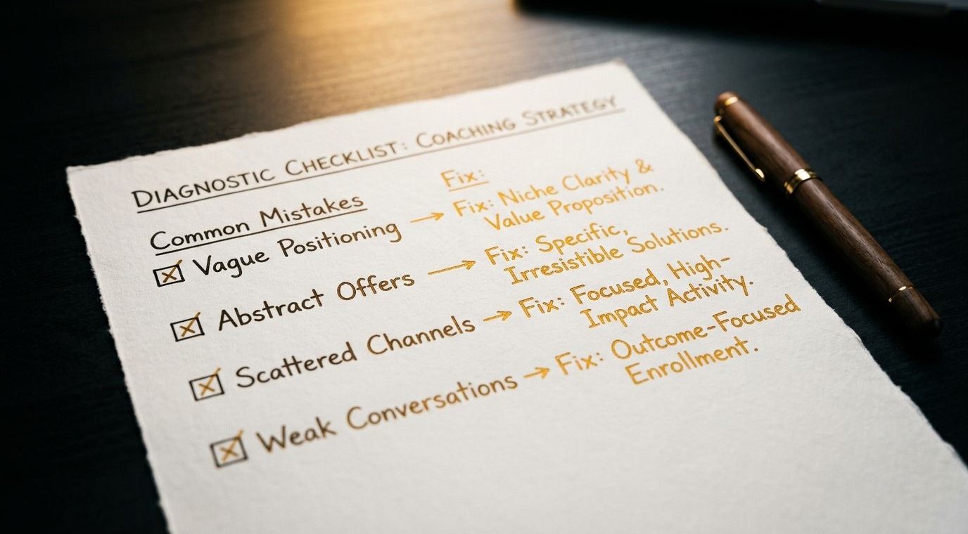 The mistakes new coaches make that make them harder to hire