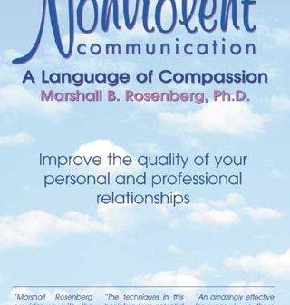 Nonviolent Communication book cover