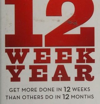 The 12 Week Year book cover