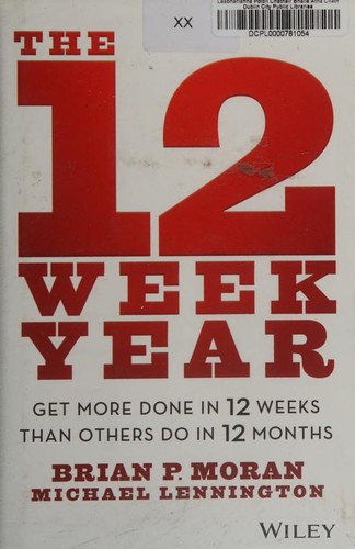 The 12 Week Year book cover