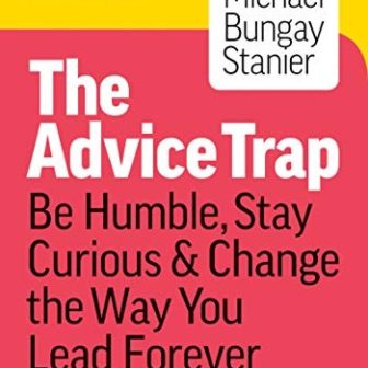 The Advice Trap book cover