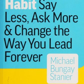The Coaching Habit book cover