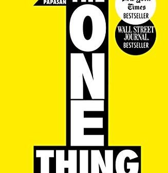 The ONE Thing book cover