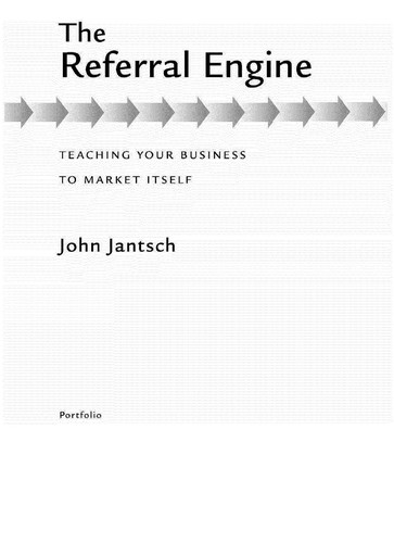 The Referral Engine book cover