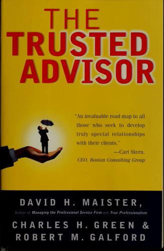 The Trusted Advisor book cover